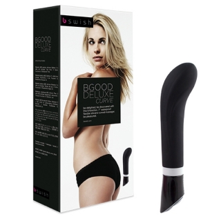 Luxusní vibrátor B Swish - Bgood Deluxe Curve černý