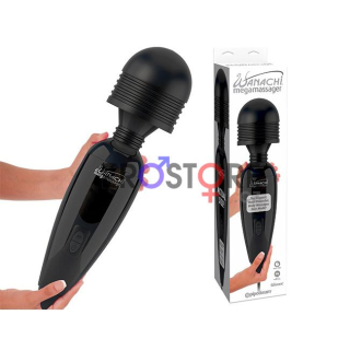 Největší masážní hlavice na světě - WANACHI MEGA MASSAGER black