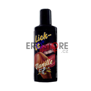Jedlý lubrikační gel Lick-it 100 ml - vanilkový