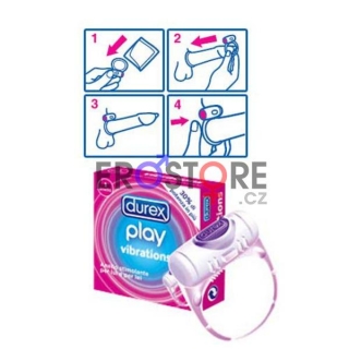 Durex Vibrační kroužek na penis Play